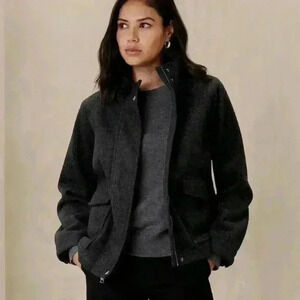 Banana Republic BRUSHED SHORT JACKET